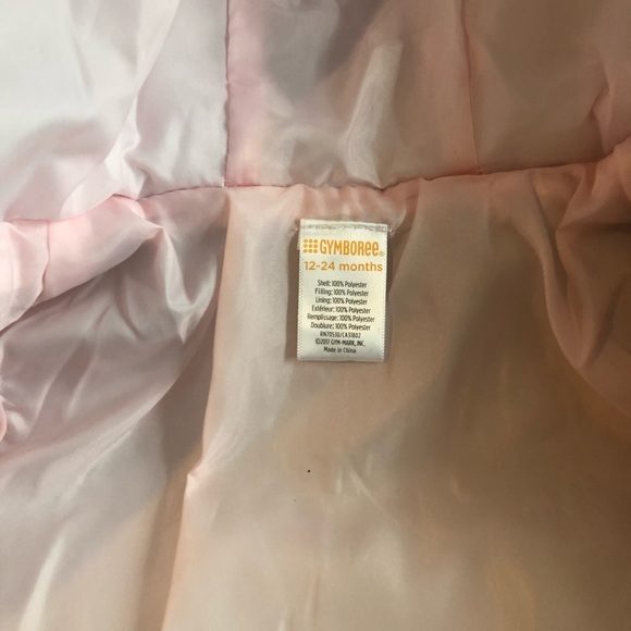 Gymboree Floral Winter Puffer Coat (12-24 months) - Picture 4 of 6